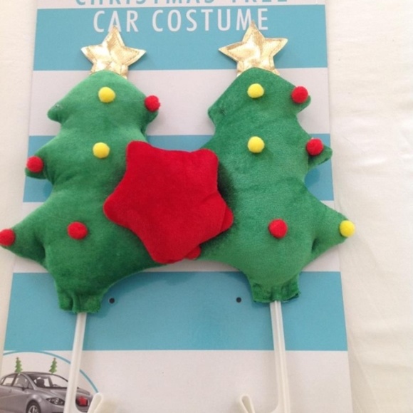 💲SALE💲 NIP Christmas Tree with Red Star Nose Car Costume - Picture 5 of 5